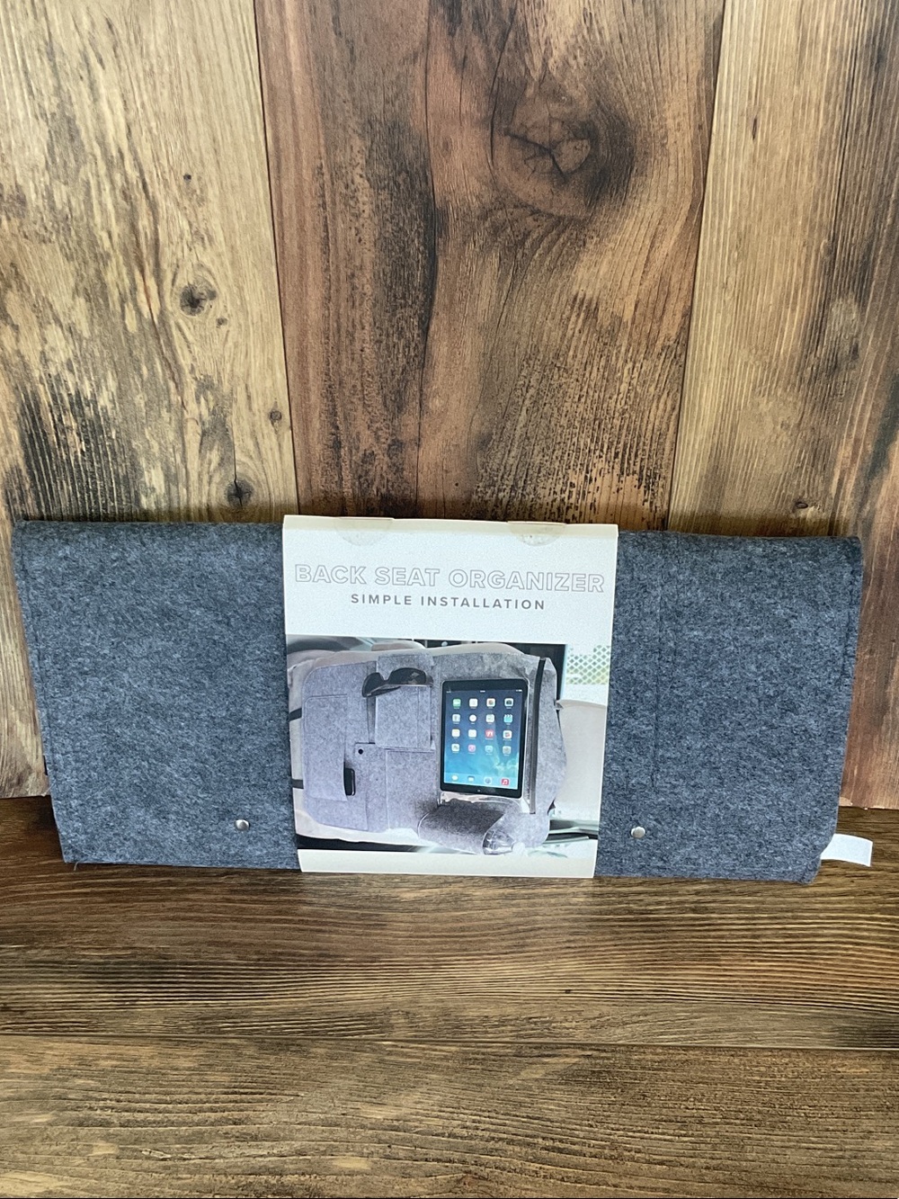 Vivatar Gray Back Seat Car Organizer